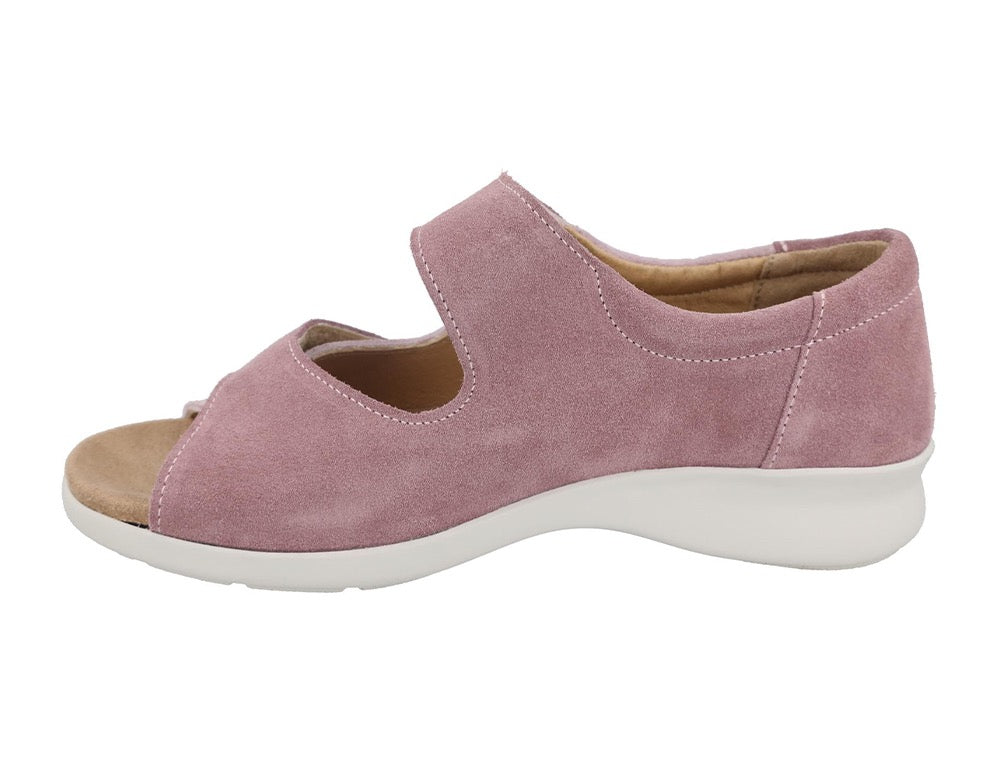 Womens Adjustable Bliss 2 Lilac Suede Sandals