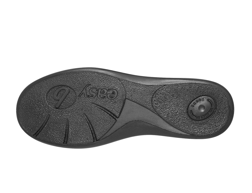 Womens Wide Fit Adjustable Fork Navy Slippers