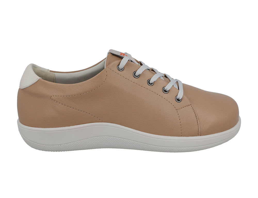 Womens Wide Fit Taylor Sand Trainers