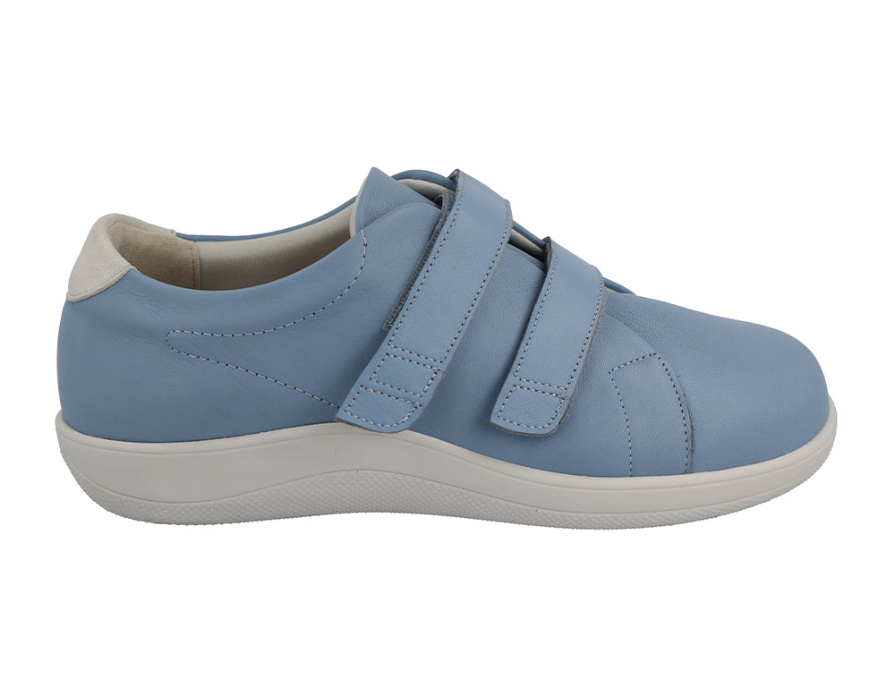 Womens Adjustable Scott Sky Blue Shoes