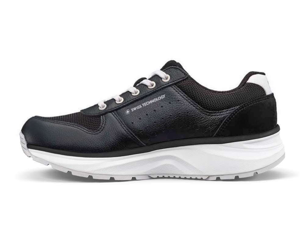 Womens Active Zip Dynamo Black Trainers