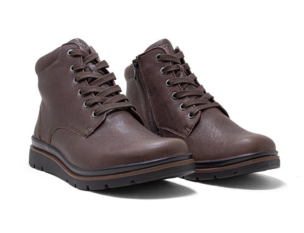 Womens Zip Gallery Dark Brown Rocky Boot