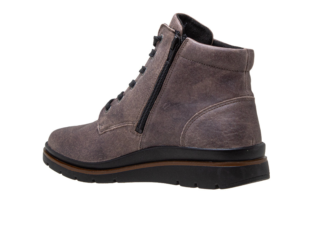 Womens Zip Gallery Taupe Boots