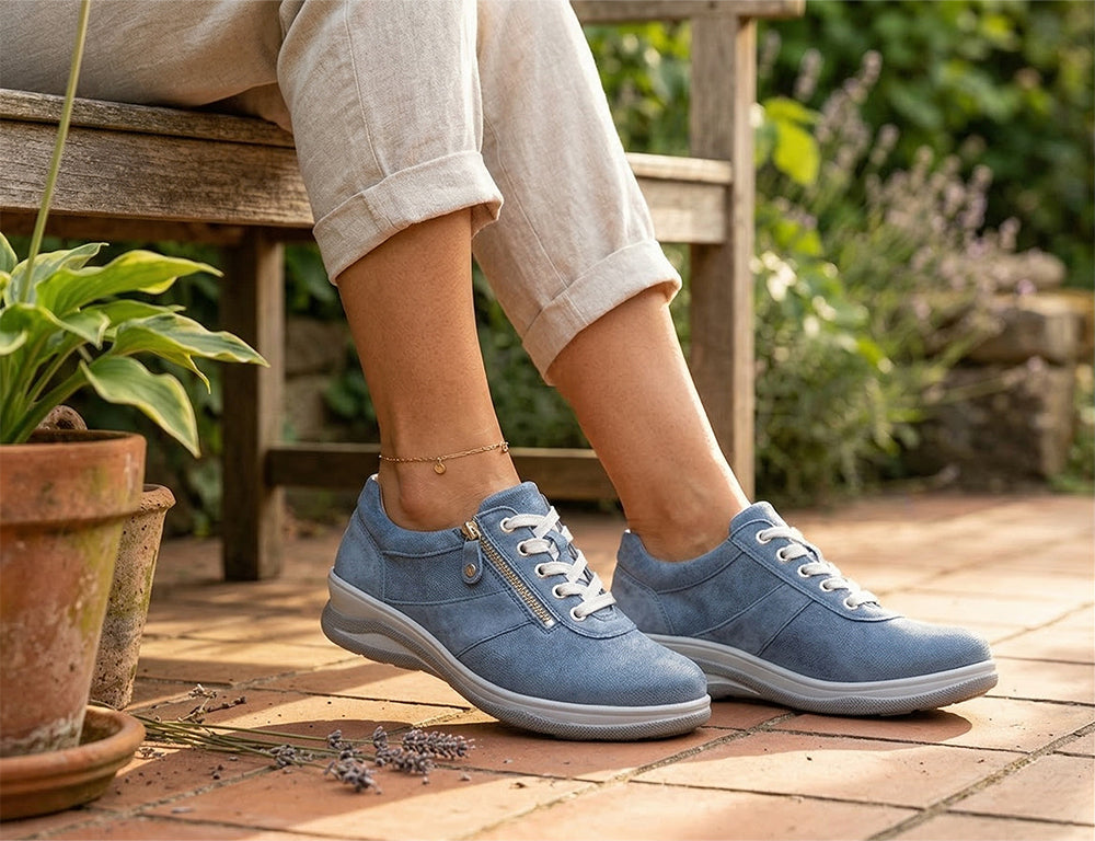 Womens Zip Haley Jeans Combi Shoes