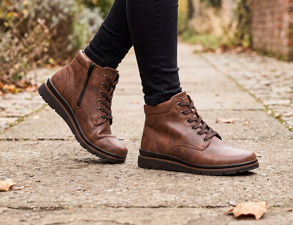 Womens Zip Gallery Cuero Boots