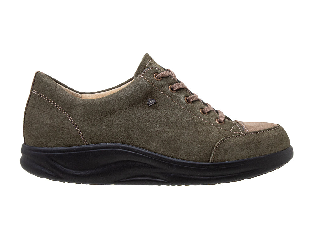 Womens Finnamic Ikebukuro Olive Shoes