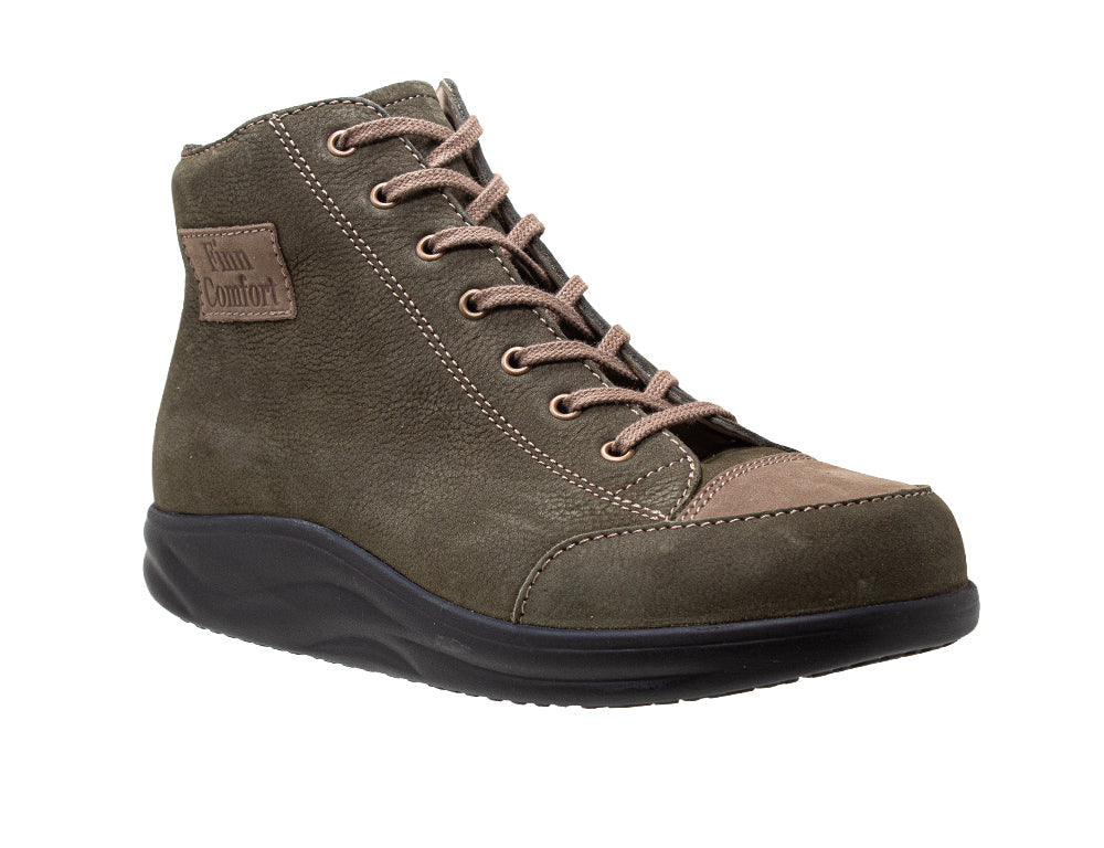 Womens Finnamic Holten Olive Boots