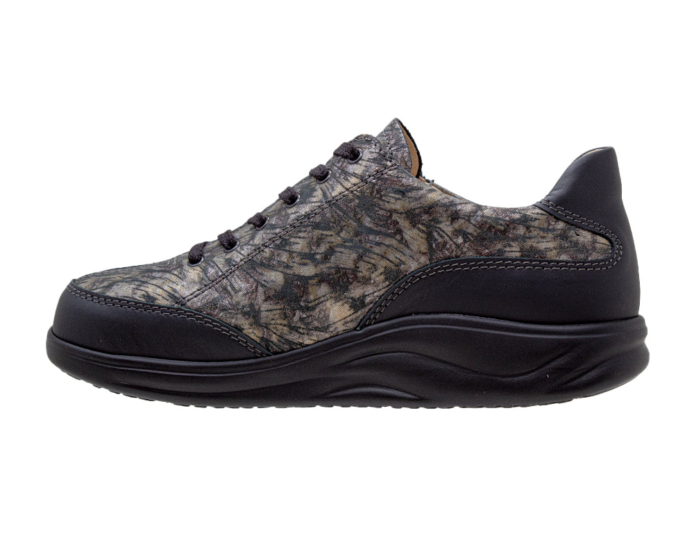 Womens Finnamic Otaru Schwarz Bronze Shoes