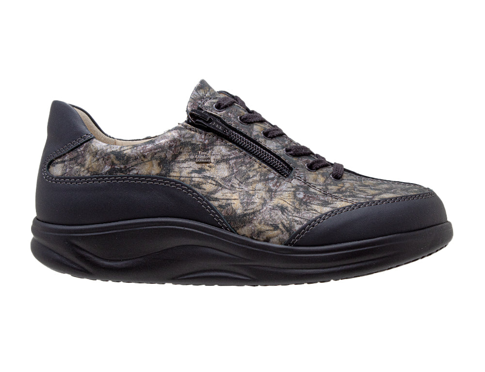 Womens Finnamic Otaru Schwarz Bronze Shoes