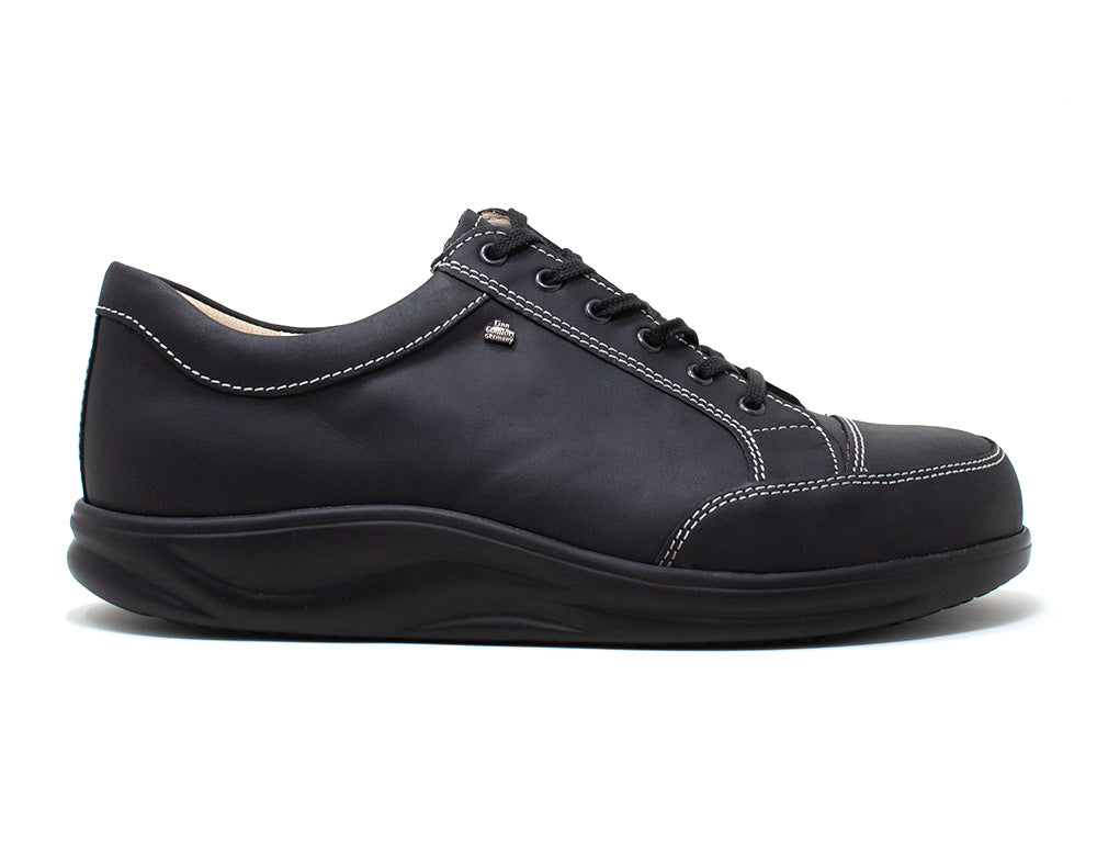 Mens Finnamic Huelva Black Shoes