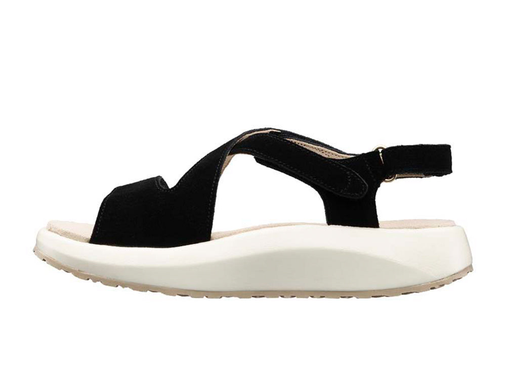 Womens Senso Jenny Black Sandals