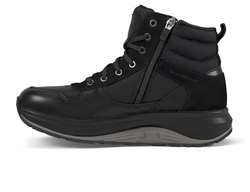 Womens Wave Wide-Fit Dublin Black Boots