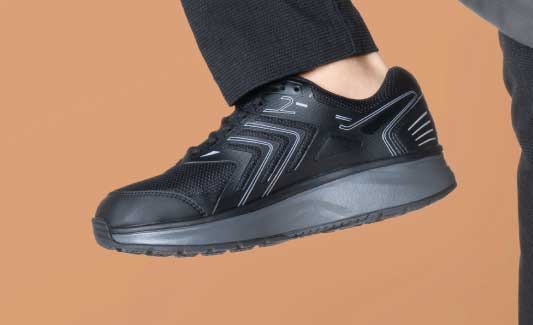 Mens rocker clearance sole shoes