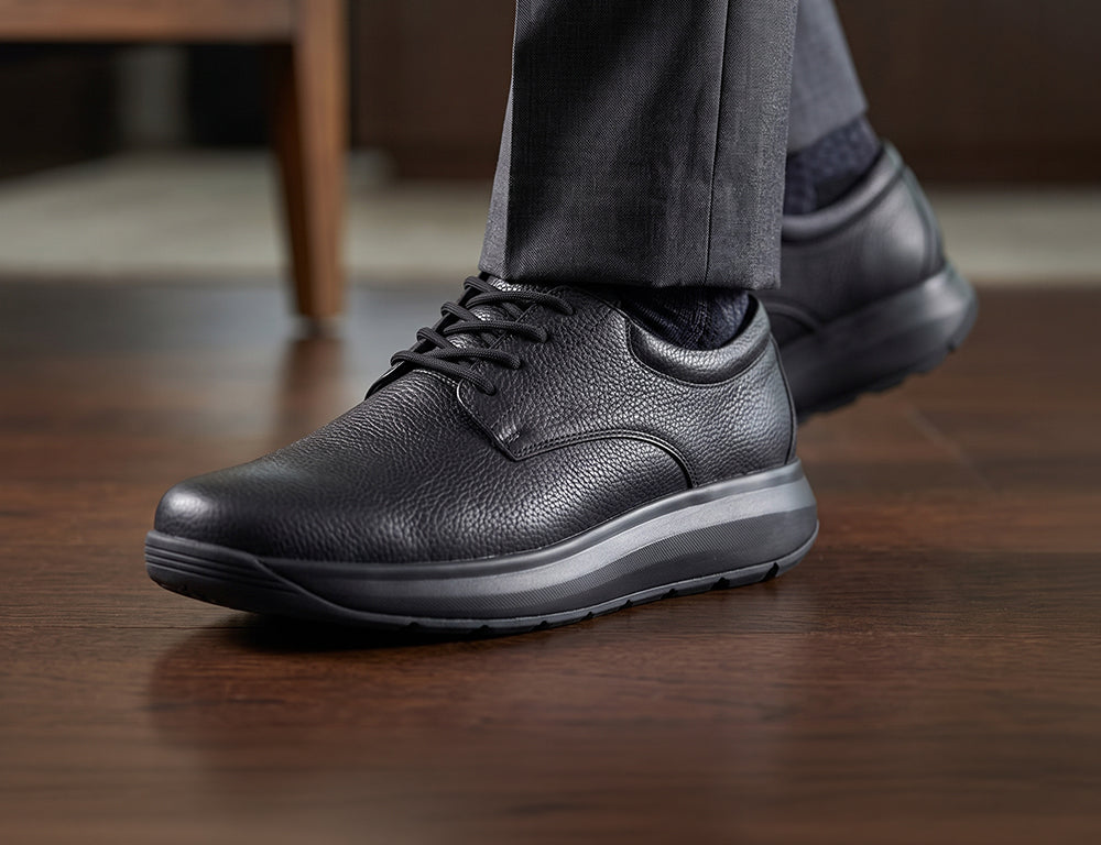 Joya Mens Senso Chicago Black Shoes ShoeMed