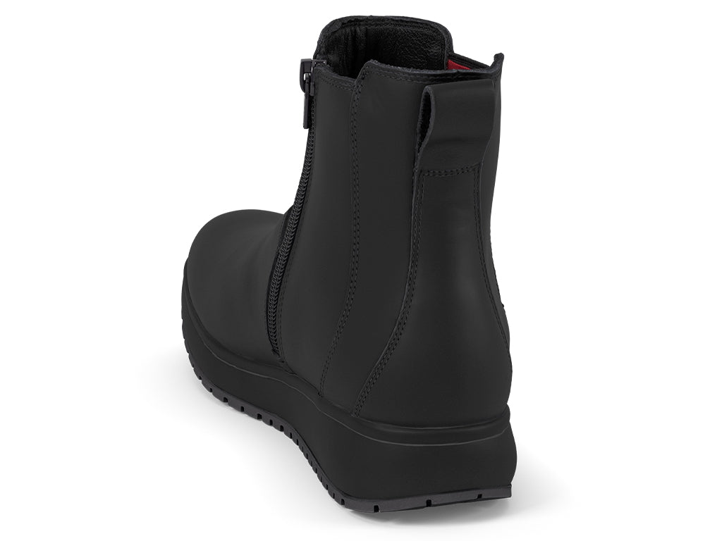 Womens Senso Zip London III Black Chelsea Boots