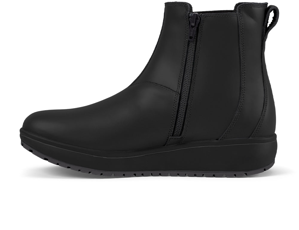 Womens Senso Zip London III Black Chelsea Boots