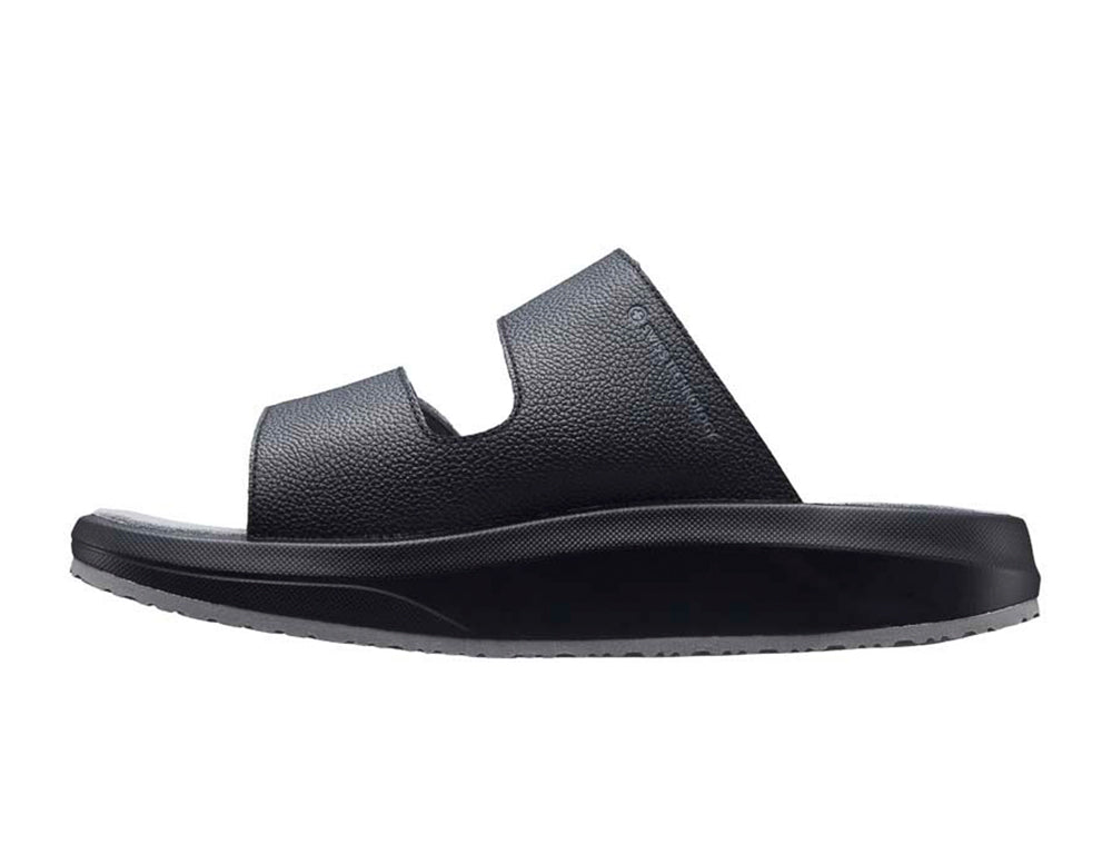 Mens Senso Adjustable Max III Black Sandals