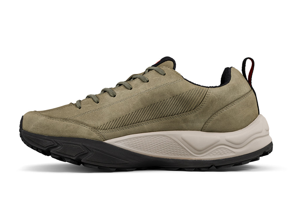 Mens Active Waterproof Oberstdorf Green Hiking Shoes