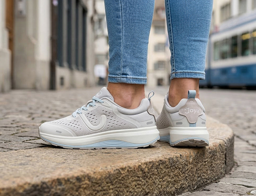 Womens Wave Wide-Fit Miami Grey Trainers
