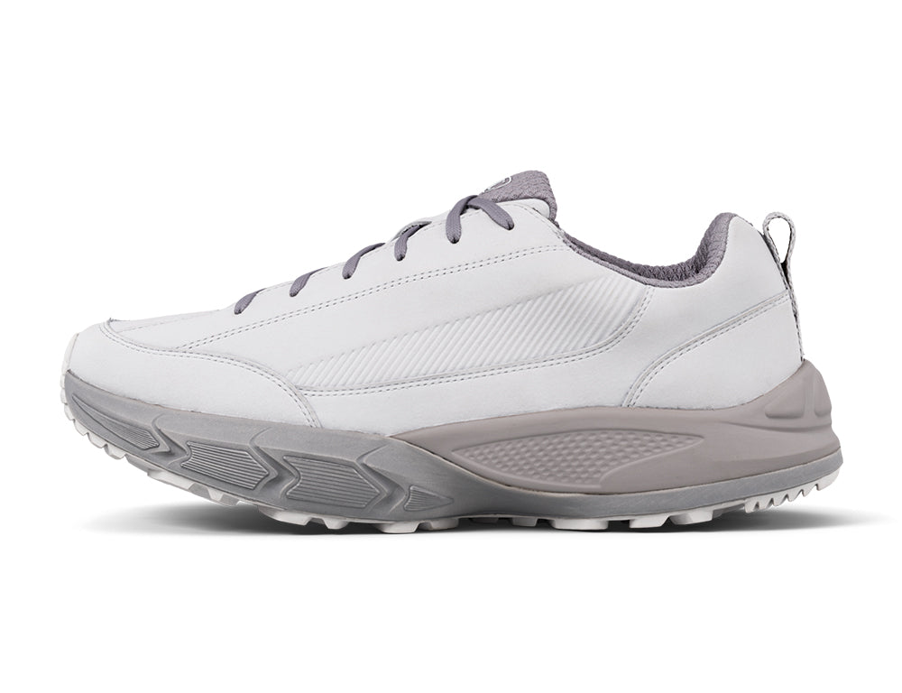 Mens Active Waterproof Oberstdorf Light Grey Hiking Shoes