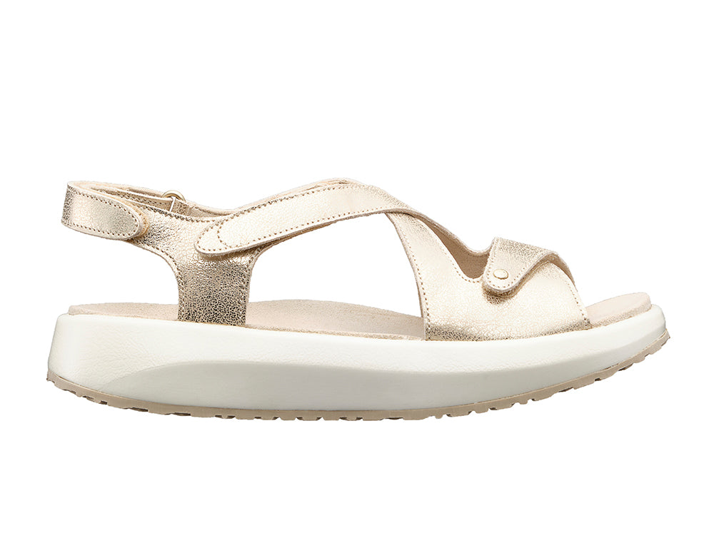 Womens Senso Jenny Light Gold Sandals