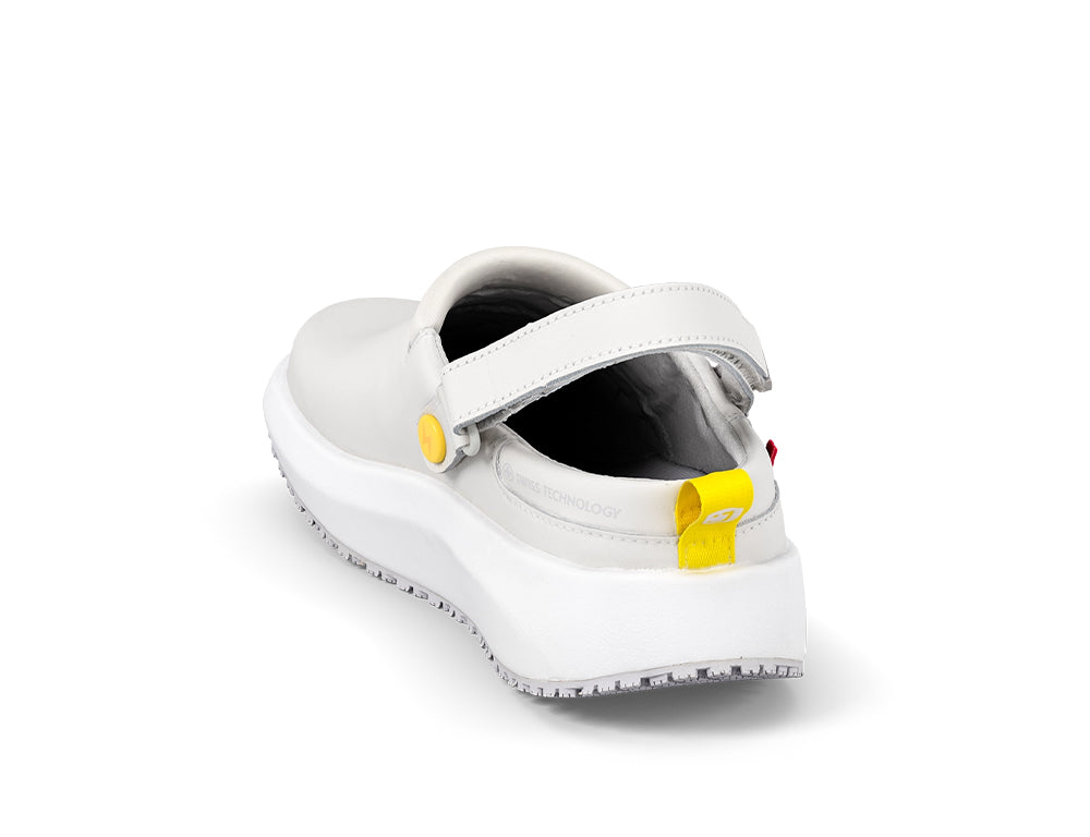 Womens Senso Ace ESD White Clogs