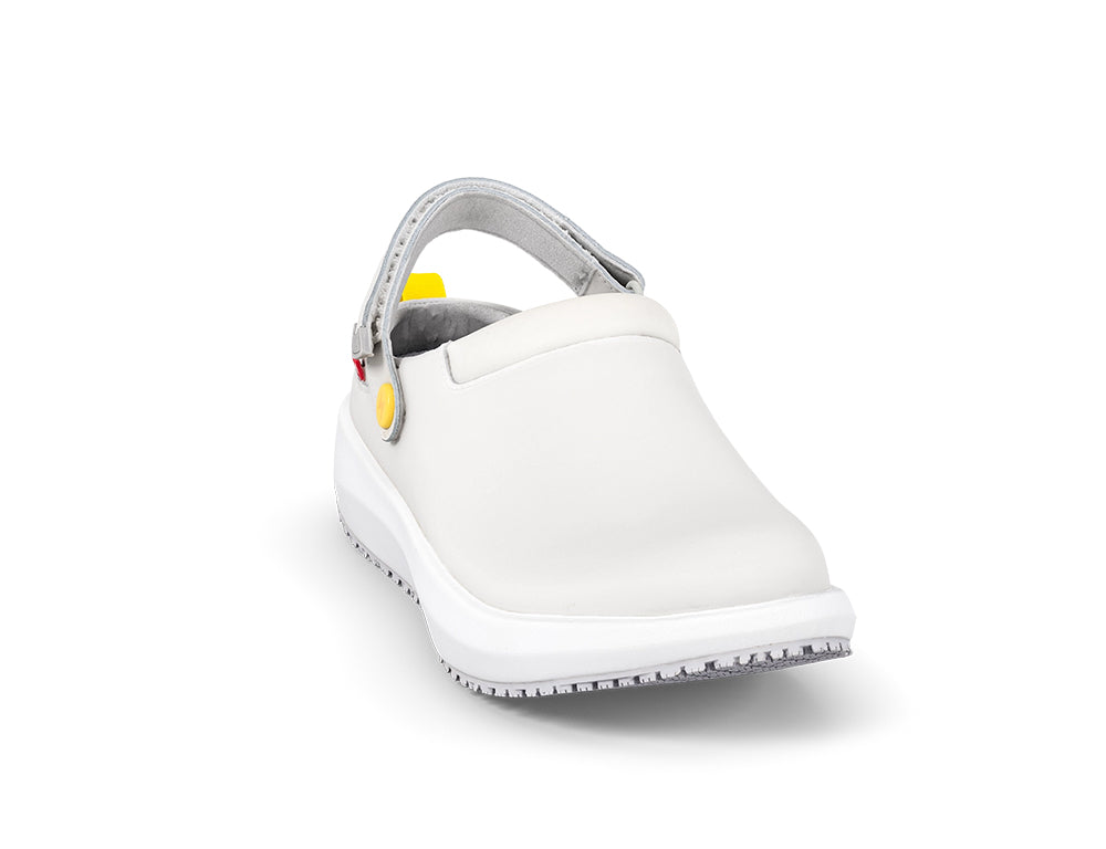 Womens Senso Ace ESD White Clogs