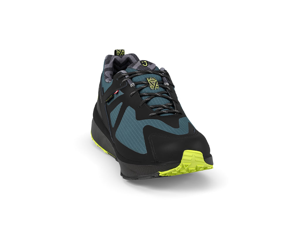Mens Active Waterproof Veloce Dark Green Trainers
