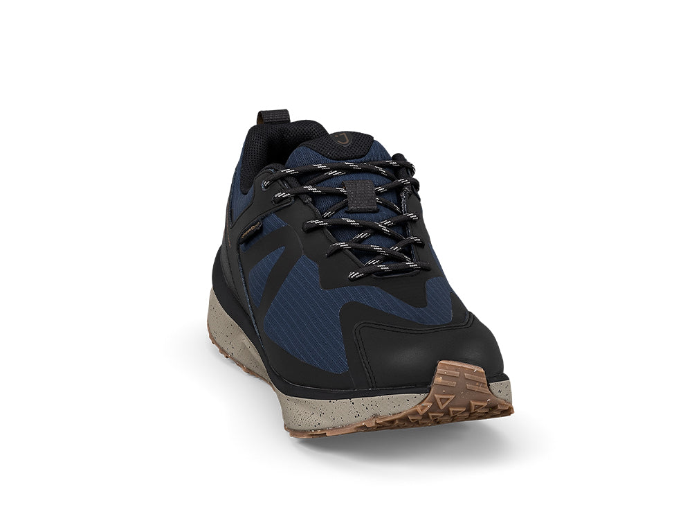 Mens Active Waterproof Veloce Blue Black Trainers