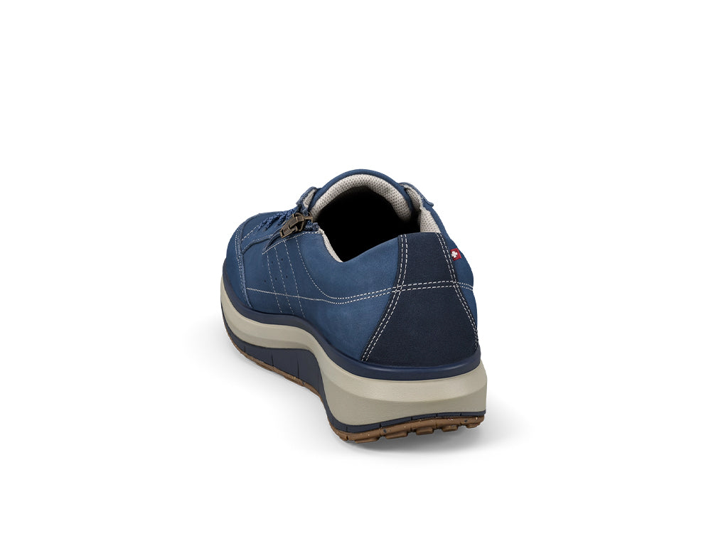 Mens Wave Wide-Fit Zip Moscow Blue Shoes
