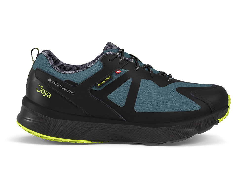 Mens Active Waterproof Veloce Dark Green Trainers