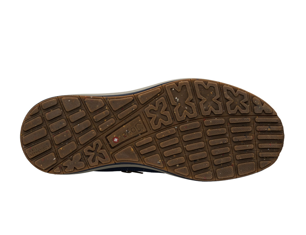 Mens Wave Wide-Fit Zip Moscow Blue Shoes