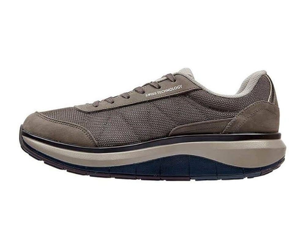 Mens Wave Wide-Fit Cancun Brown Trainers