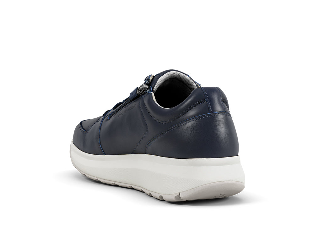 Joya Mens Senso Zip Oliver Dark Blue II Trainers ShoeMed