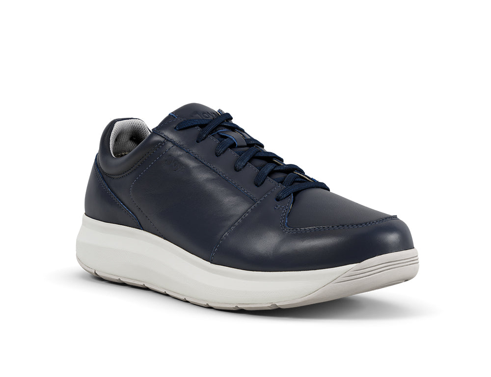 Joya Mens Senso Zip Oliver Dark Blue II Trainers ShoeMed