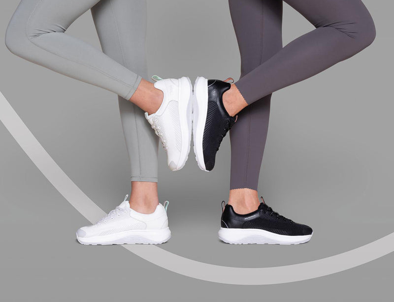 Joya Womens Trainers | Stylish Wide-Fit Rocker Shoes For Foot Pain