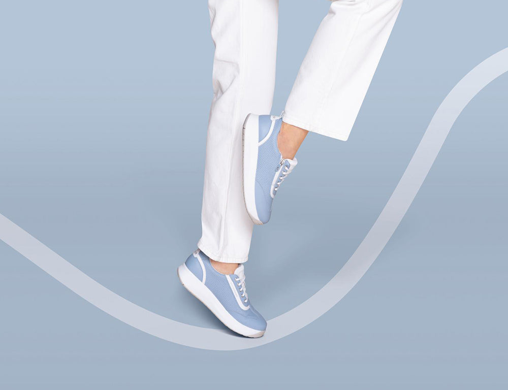 Womens Senso Zip Laura Light Blue Shoes