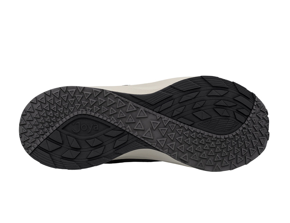 Mens Active Veloce Black Beige Trainers