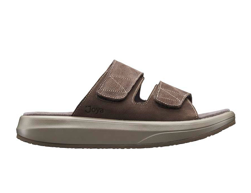 Mens Senso Adjustable Max III Brown Sandals