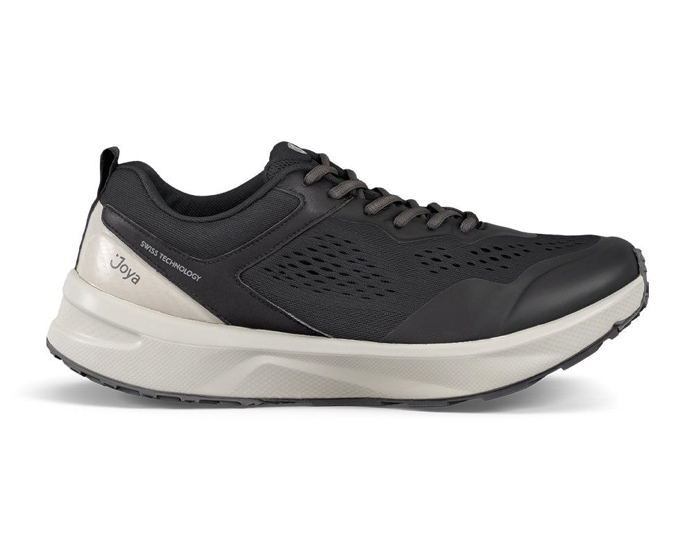 Mens Active Veloce Black Beige Trainers
