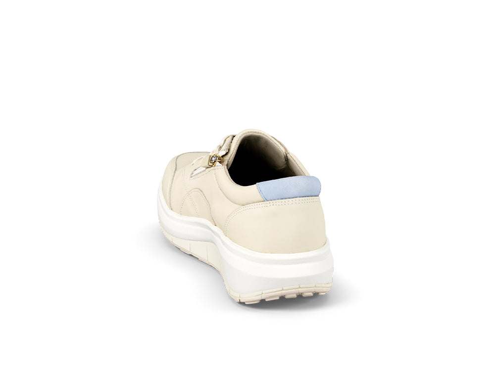 Womens Wave Wide-Fit Zip Venice White Shoes