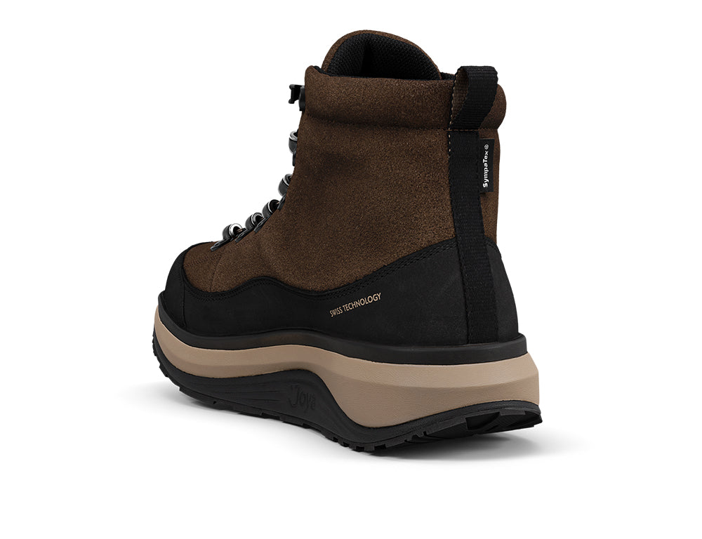 Mens Wave Waterproof Wide-Fit Maui Dark Brown Boots