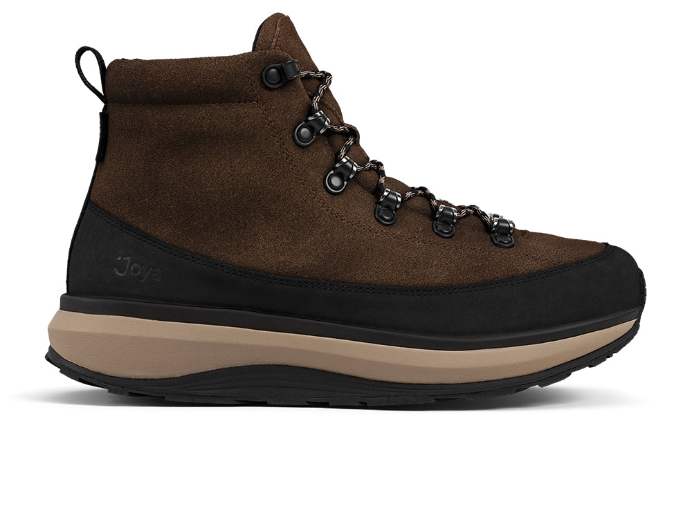 Mens Wave Waterproof Wide-Fit Maui Dark Brown Boots