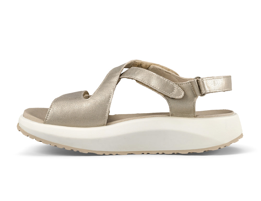 Womens Senso Jenny Light Gold Sandals
