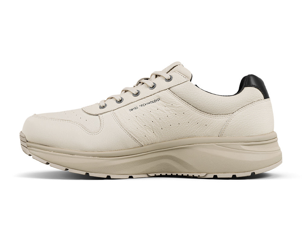 Mens Active Zip Dynamo White II Trainers