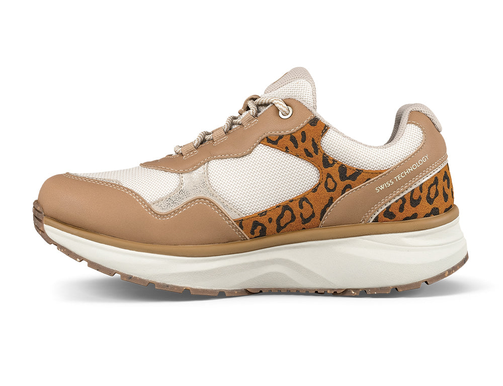 Womens Active Tina III Beige White Trainers