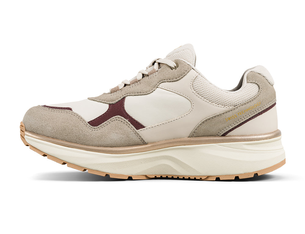 Womens Active Tina III Beige Red Trainers