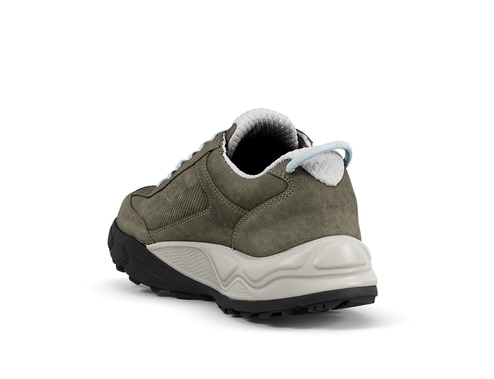 Joya Womens Active Waterpoof Seefeld Dark Grey Green Hiking Shoes ShoeMed