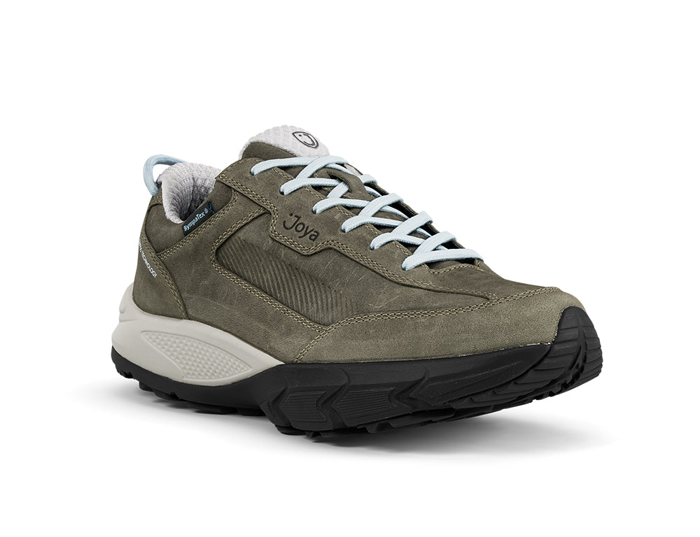 Joya Womens Active Waterpoof Seefeld Dark Grey Green Hiking Shoes ShoeMed