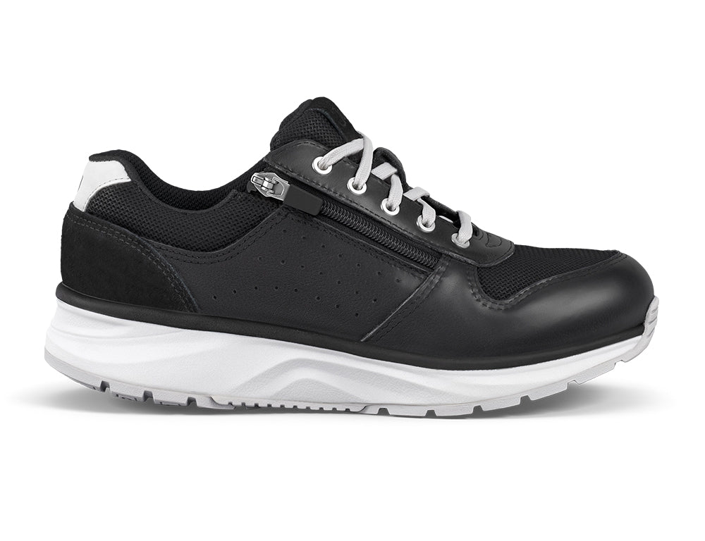 Womens Active Zip Dynamo Black Trainers